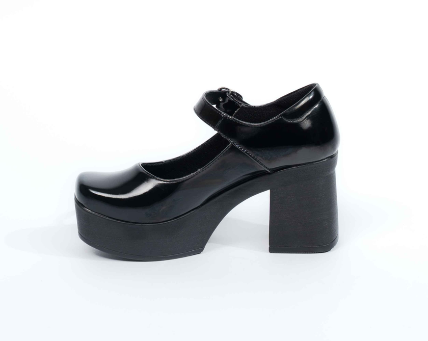 Lolita School Charol Negro