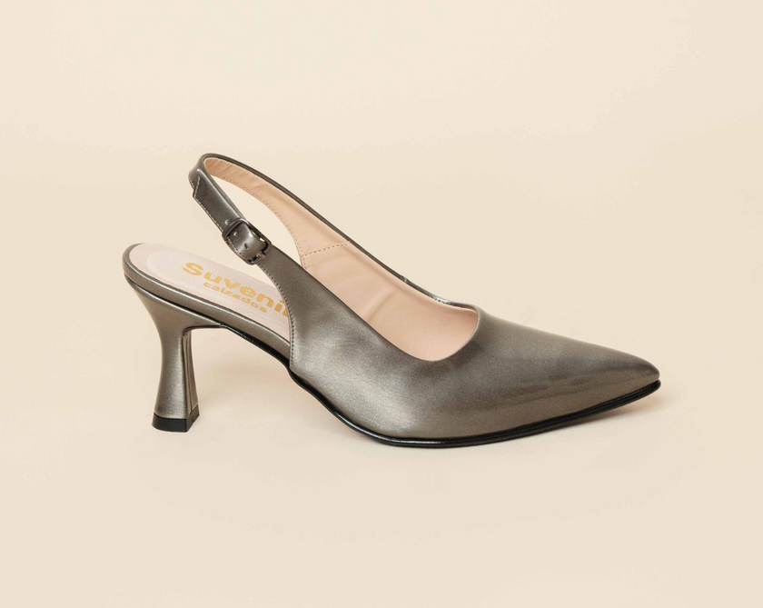 Stilettos Plata Quemada