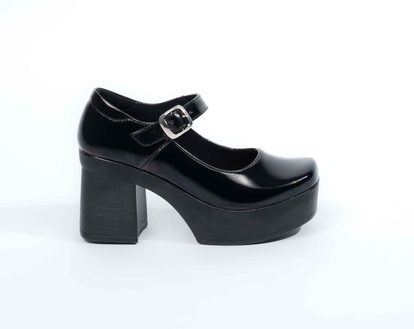 Lolita School Charol Negro