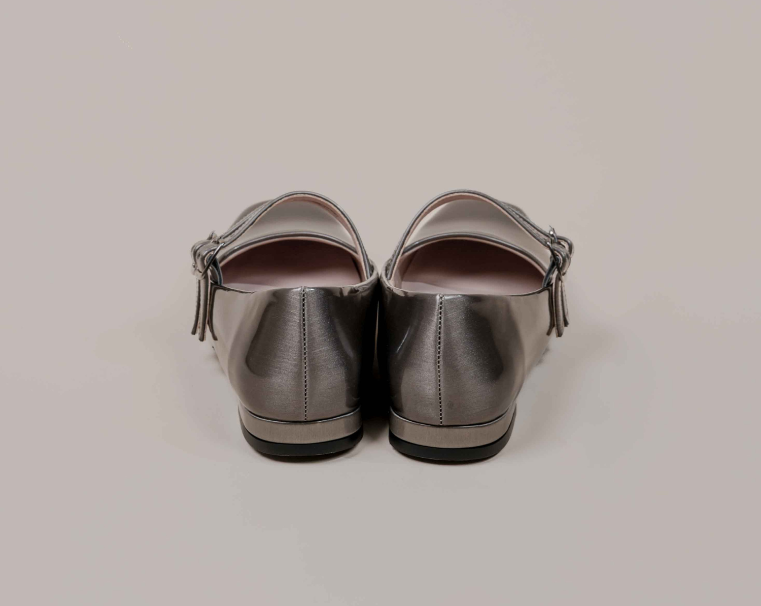 Balerina Clásica Plata Quemada