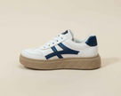 Tenis White Blue