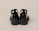 Low Casual School Charol Negro