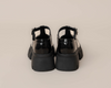 Low Casual School Charol Negro