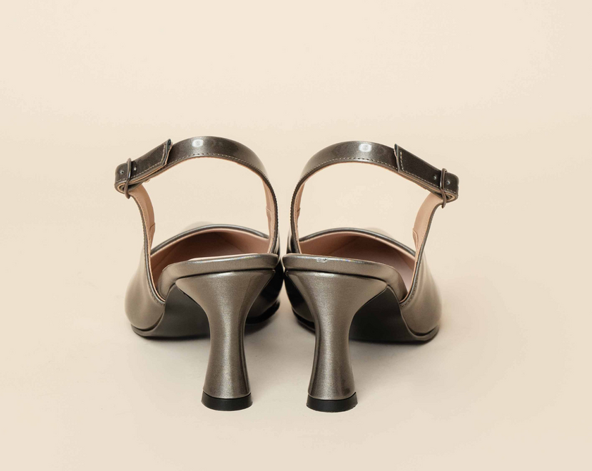 Stilettos Plata Quemada