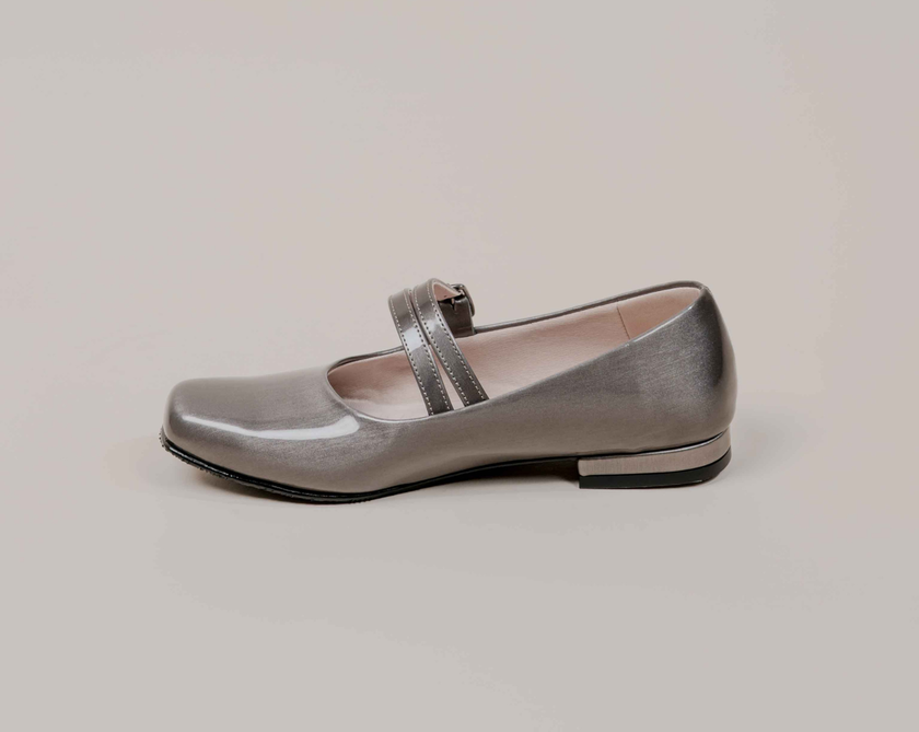 Balerina Clásica Plata Quemada
