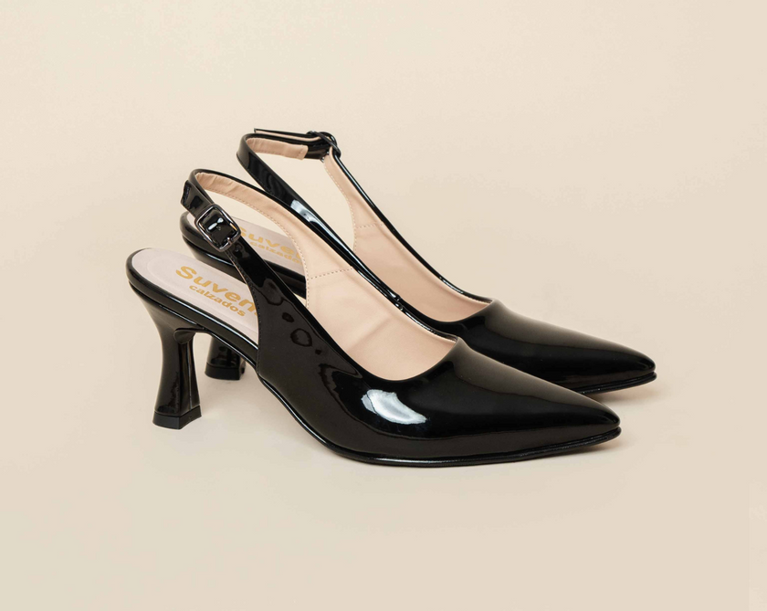 Stilettos Black Brilloso