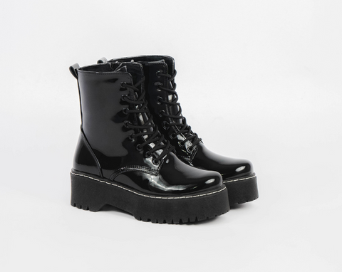 Jadon Boots Charol Negro