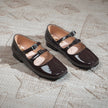 Balerina Venice Marron Charol