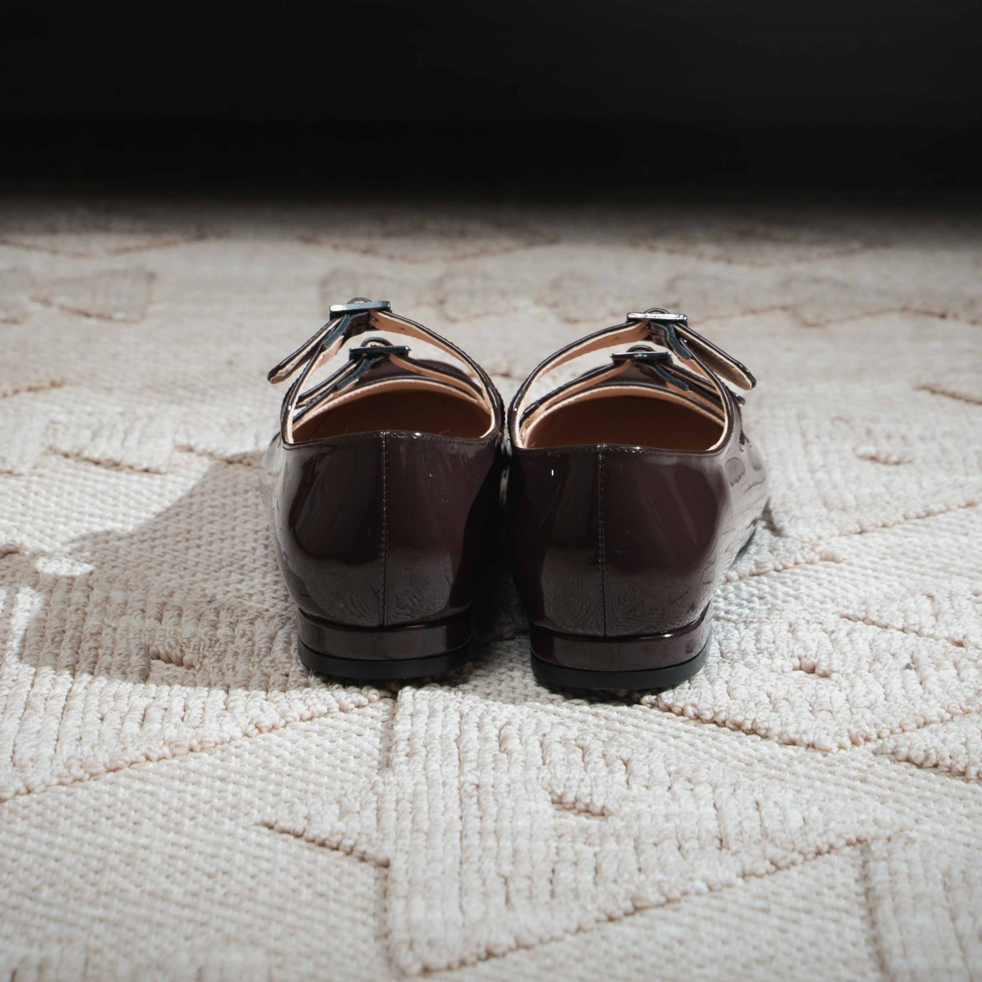 Balerina Venice Marron Charol