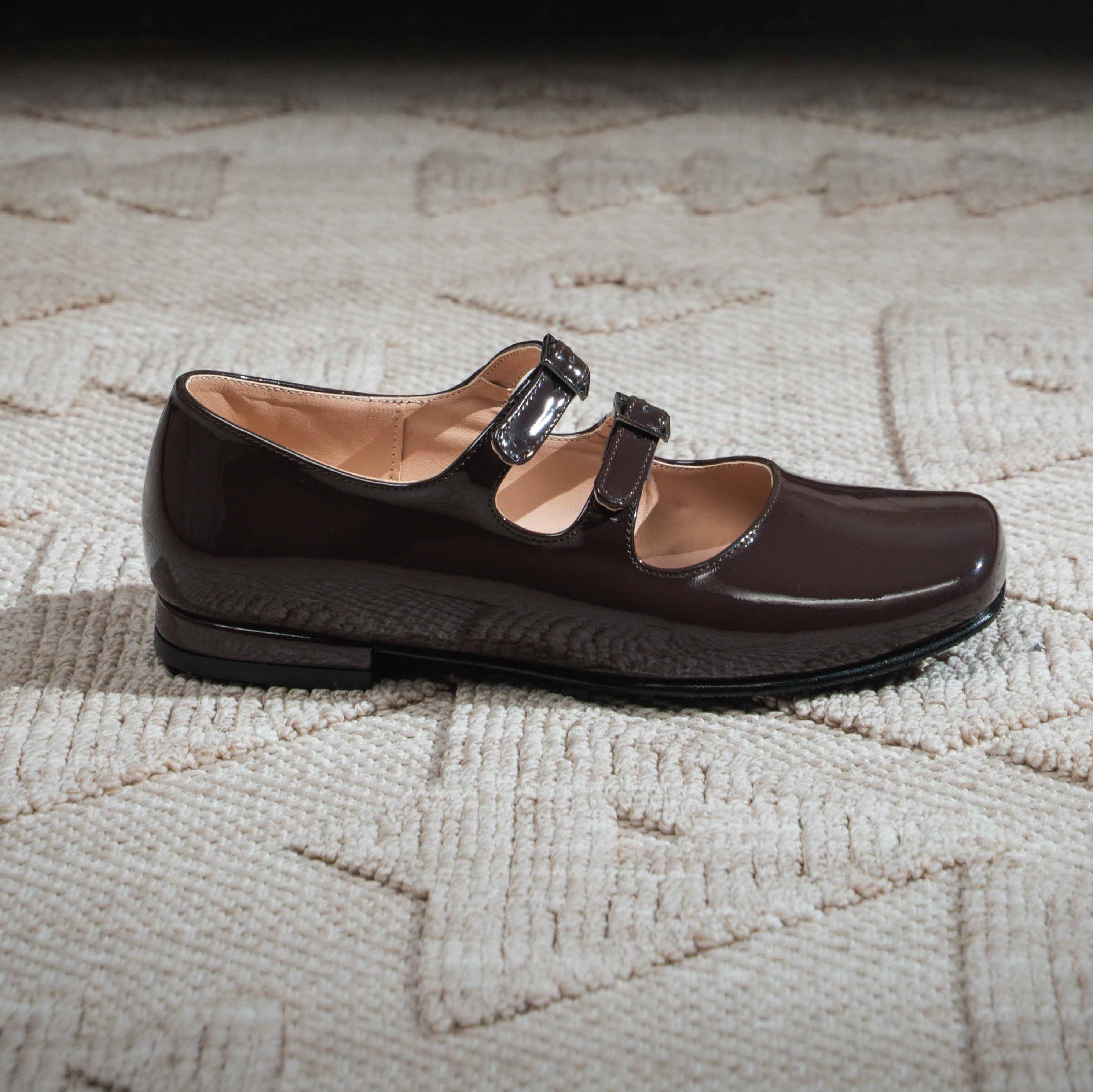 Balerina Venice Marron Charol