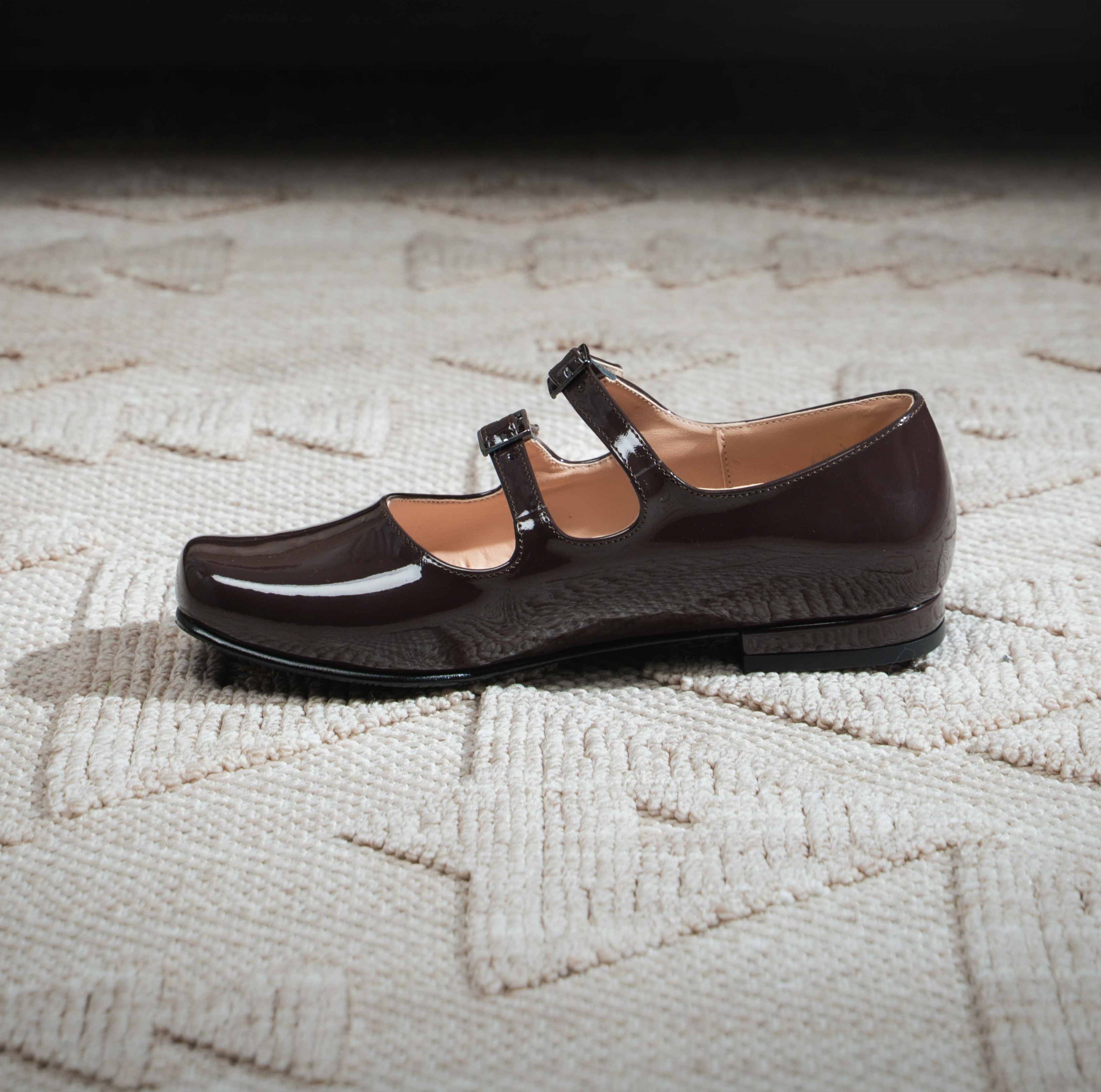 Balerina Venice Marron Charol
