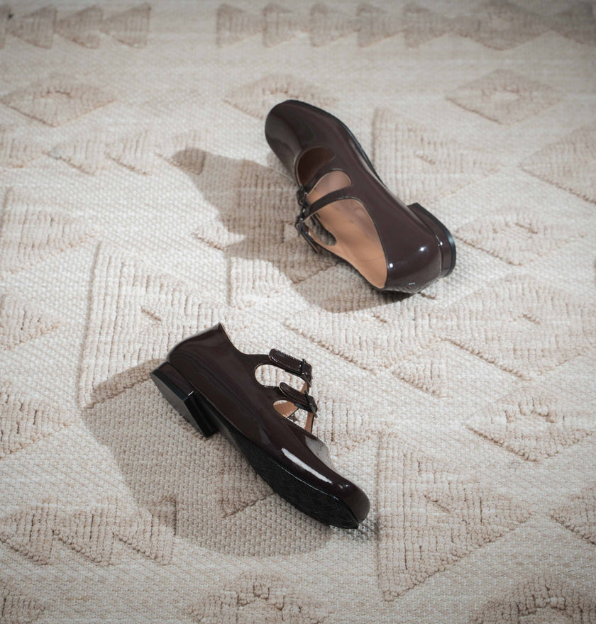 Balerina Venice Marron Charol