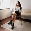 Combat Boots Negro