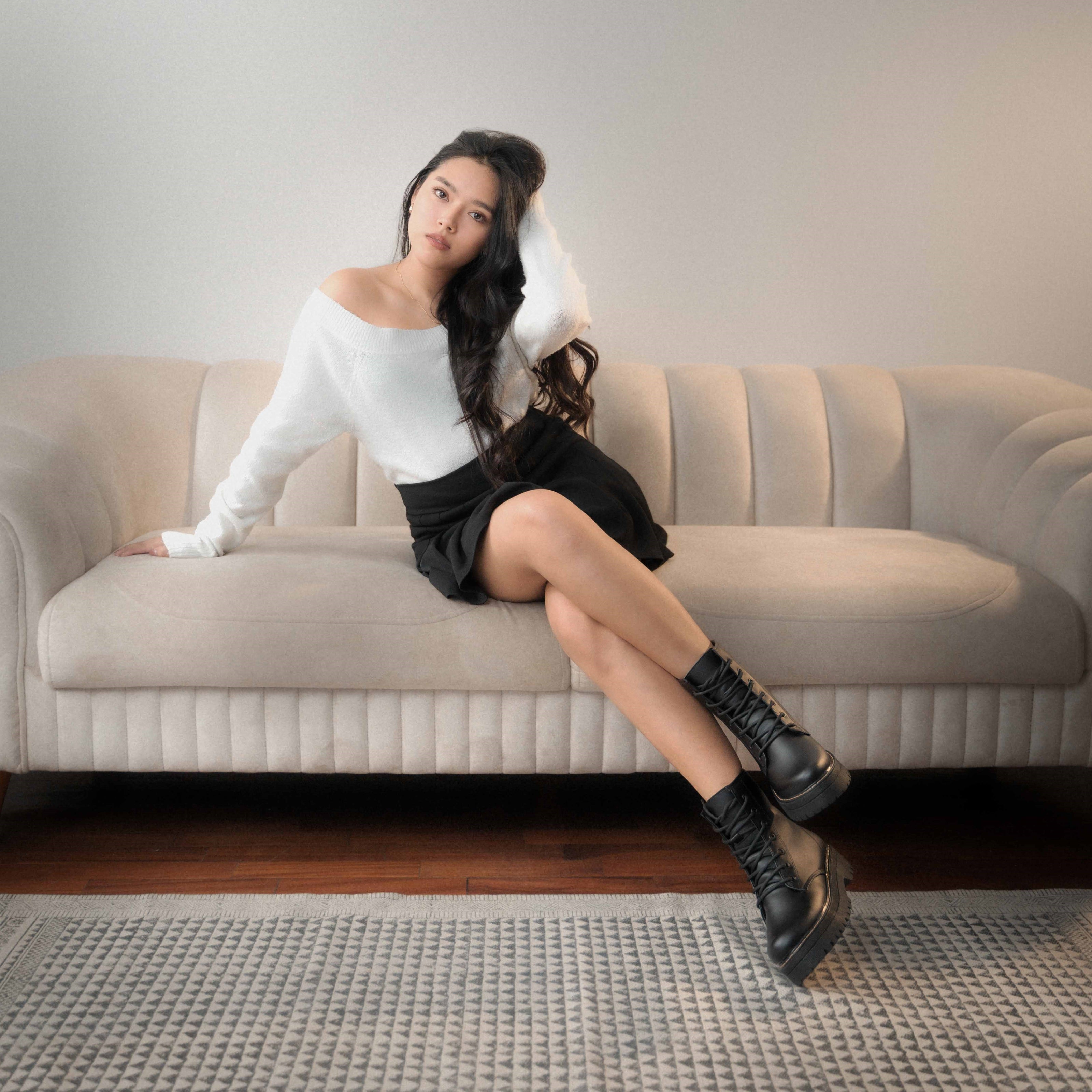Combat Boots Negro