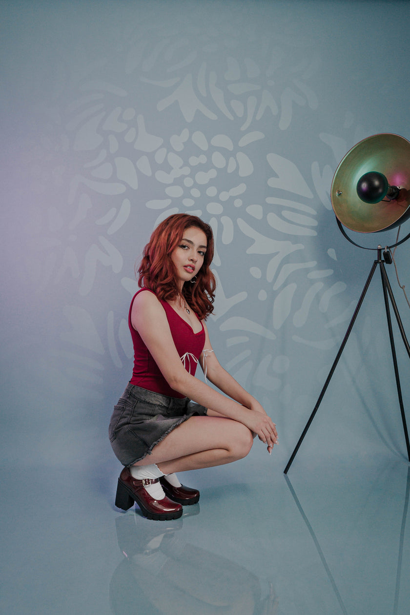 Lolita Vino Charol Traslúcido