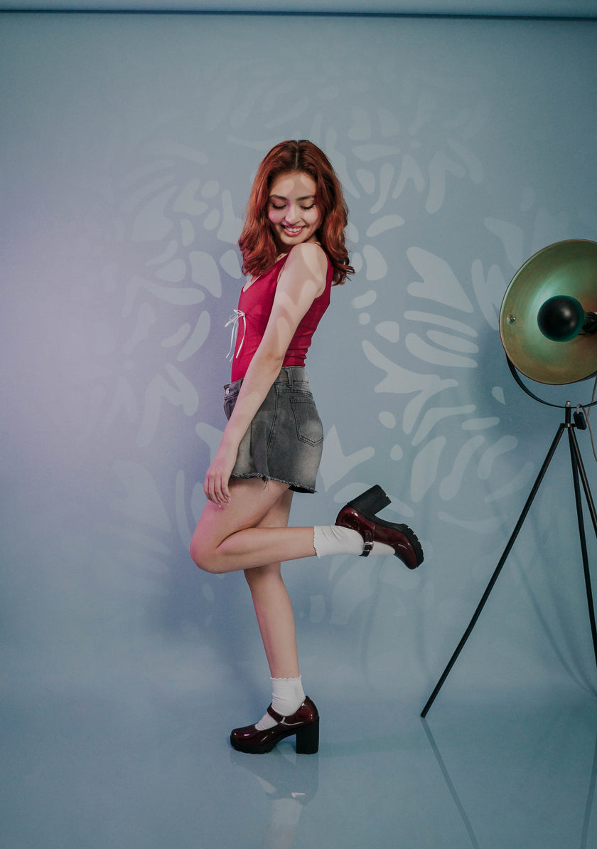 Lolita Vino Charol Traslúcido