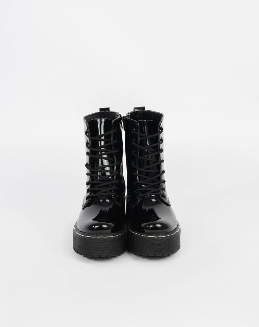 Jadon Boots Charol Negro