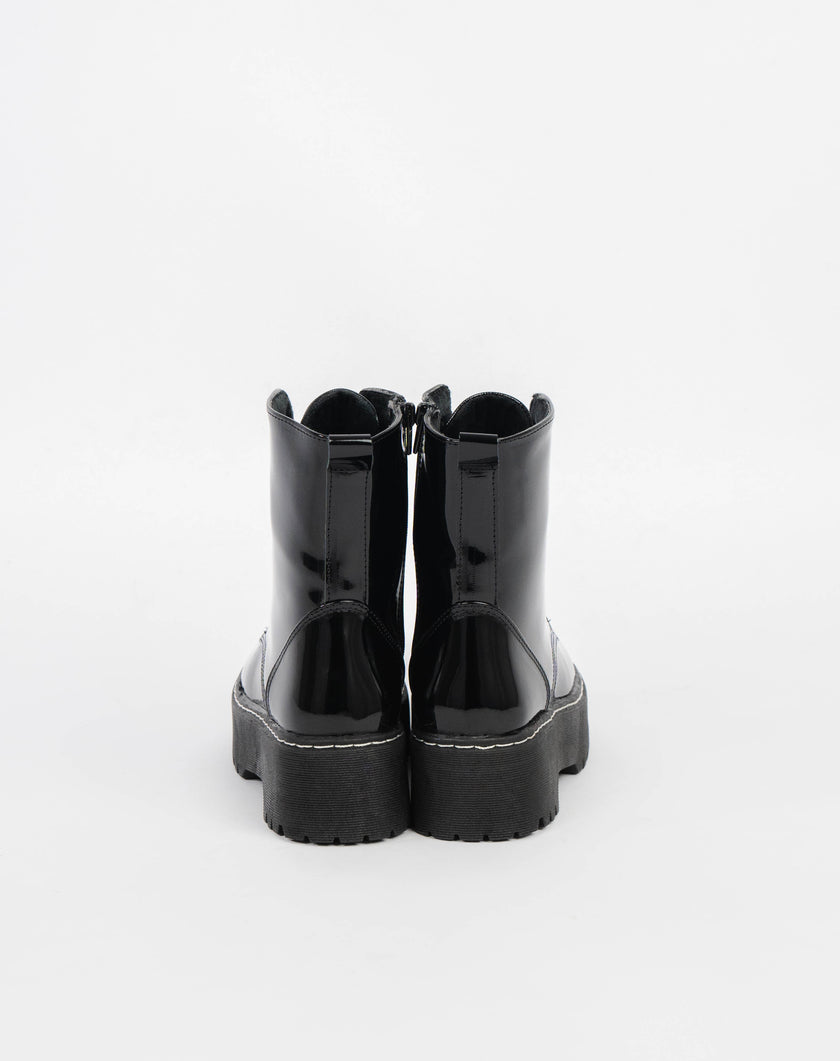 Jadon Boots Charol Negro