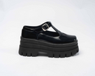 Casual School Charol Negro