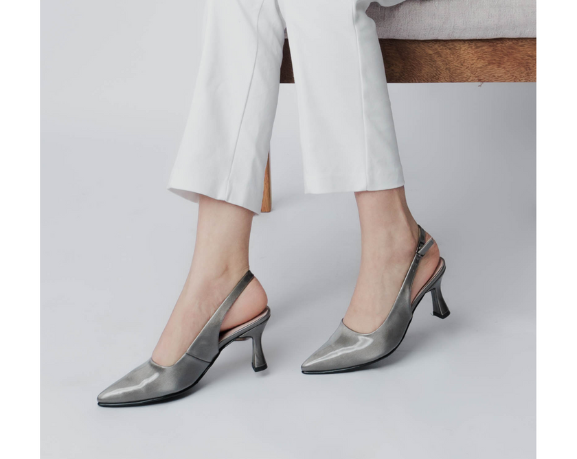 Stilettos Plata Quemada