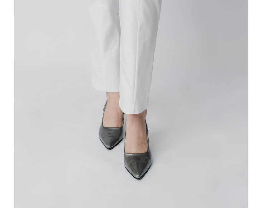 Stilettos Plata Quemada