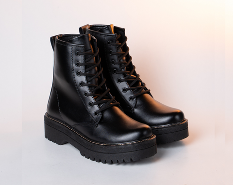 Combat Boots Negro