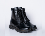 Low Combat Boots Negro All Black (solo 35)