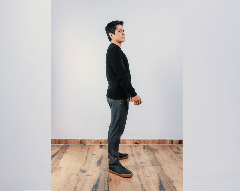 Silver Dark Puro Cuero para Hombre