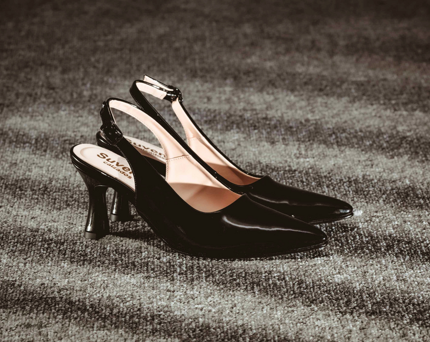 Stilettos Black Brilloso