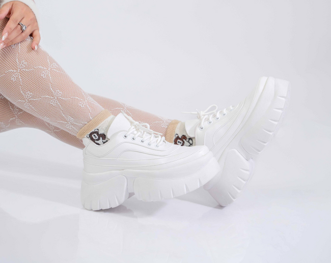 Chunky Boots Blanco