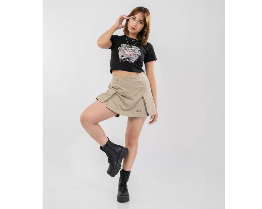 Jadon Boots Negro Hilo Amarillo