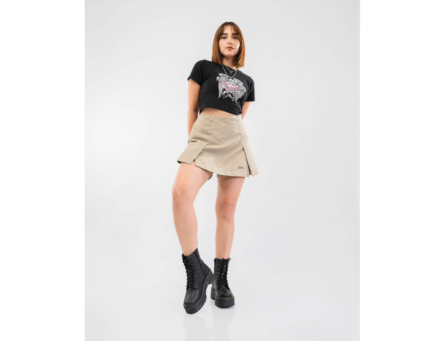 Jadon Boots Negro Hilo Amarillo