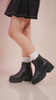 Ankle Low Bratz Negro