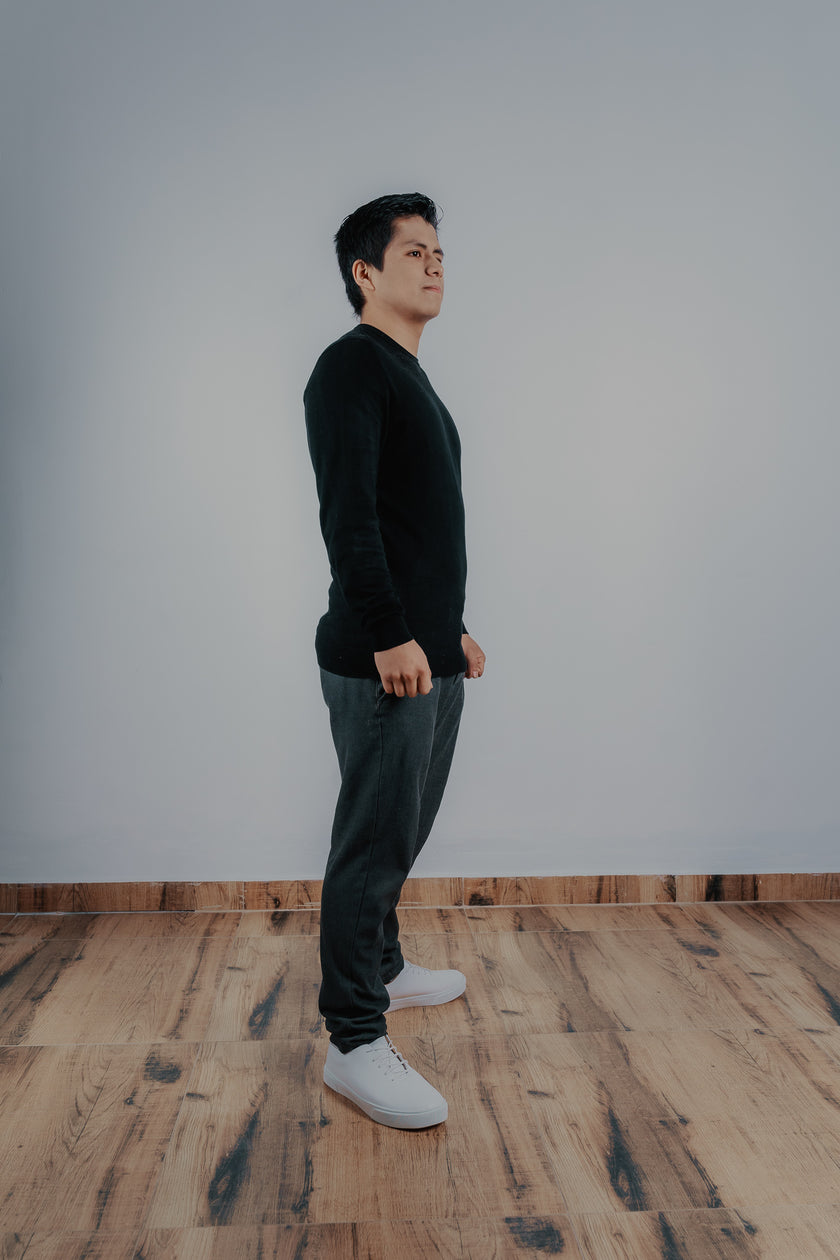 Silver All White Puro Cuero para Hombre