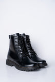 Low Combat Boots Negro All Black (solo 35)