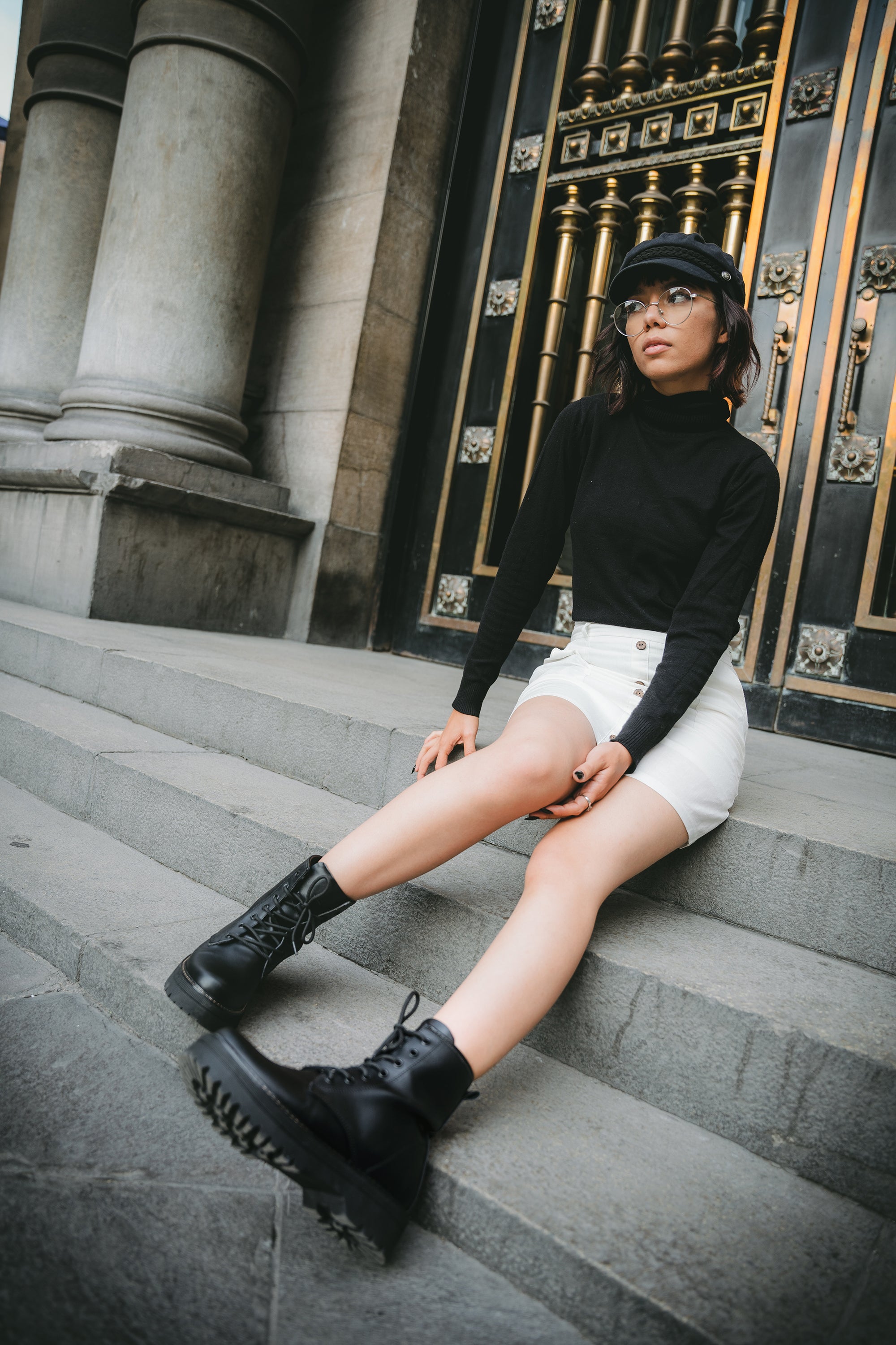 Combat Boots Negro