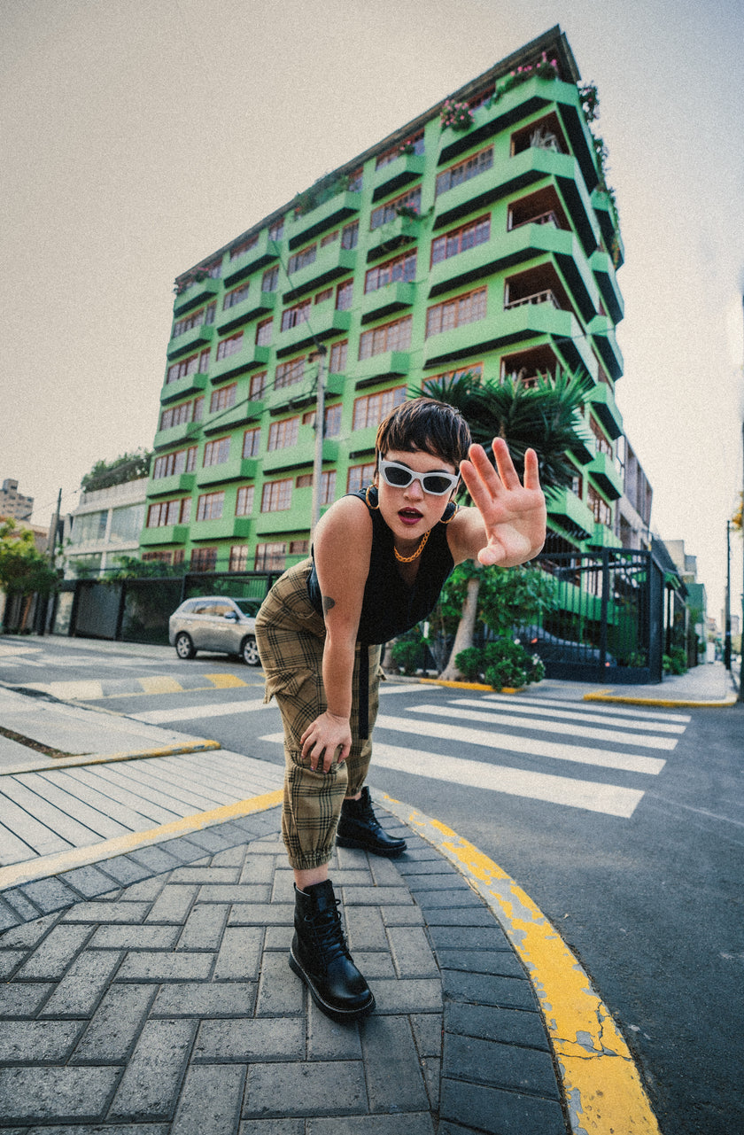 Low Combat Boots Negro All Black