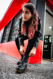 Combat Boots Sahara Negro