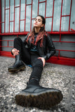 Combat Boots Sahara Negro