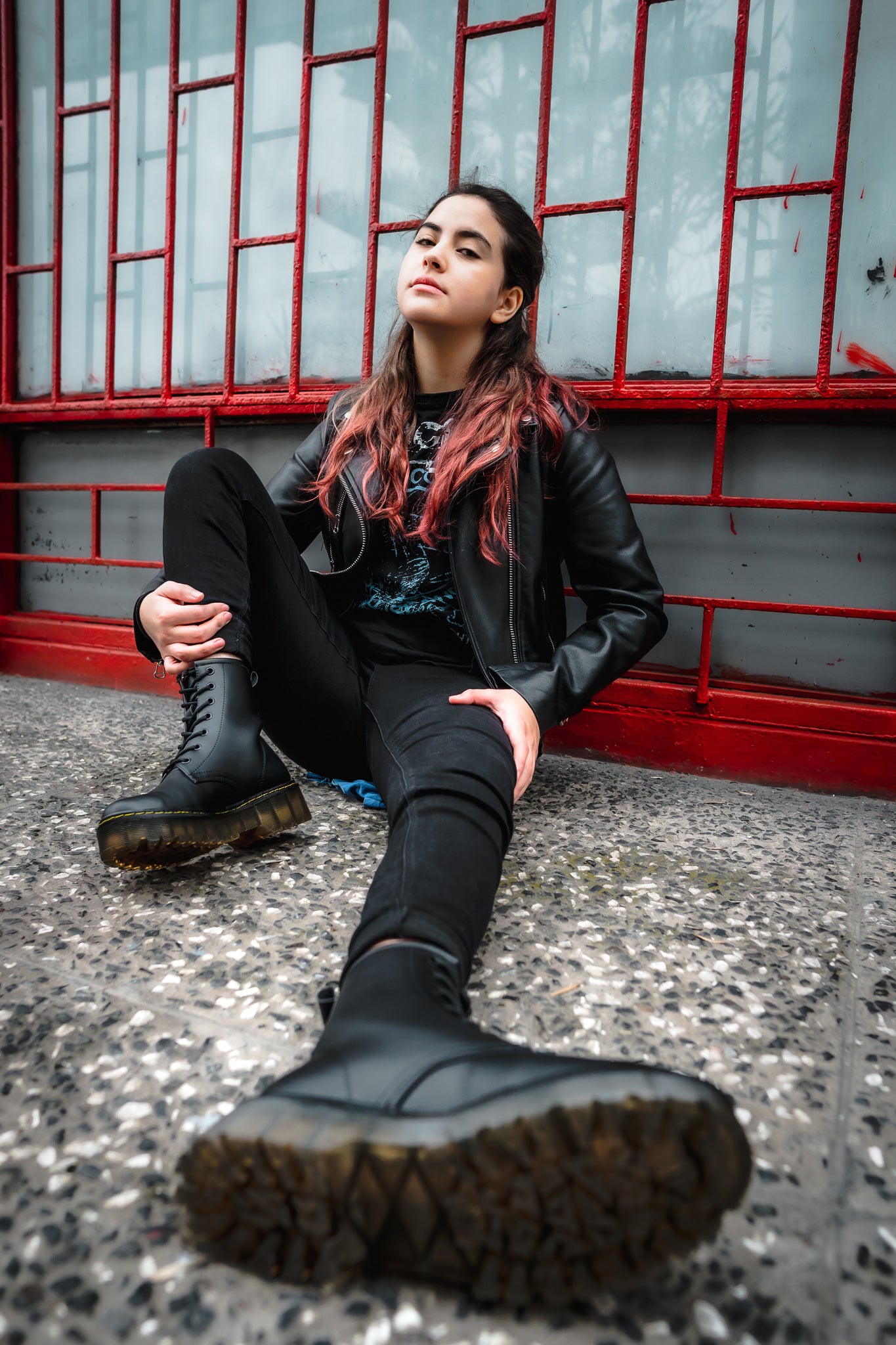 Combat Boots Sahara Negro
