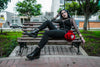 Jadon Boots Negro Hilo Amarillo