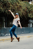 Combat Boots Puro Cuero Retro Camel Martens (Solo un 36)